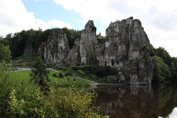 De historische stad Detmold